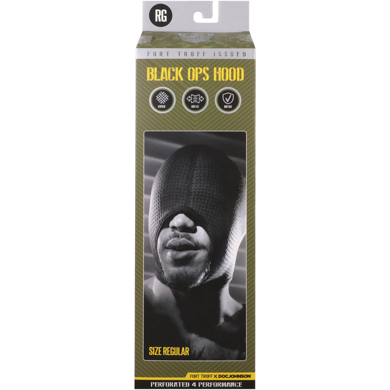 Fort Troff Black Ops Hood Regular - Black Hood