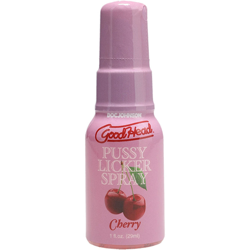 GoodHead Pussy Licker Spray - Cherry - Cherry Flavoured Spray - 29 ml Bottle