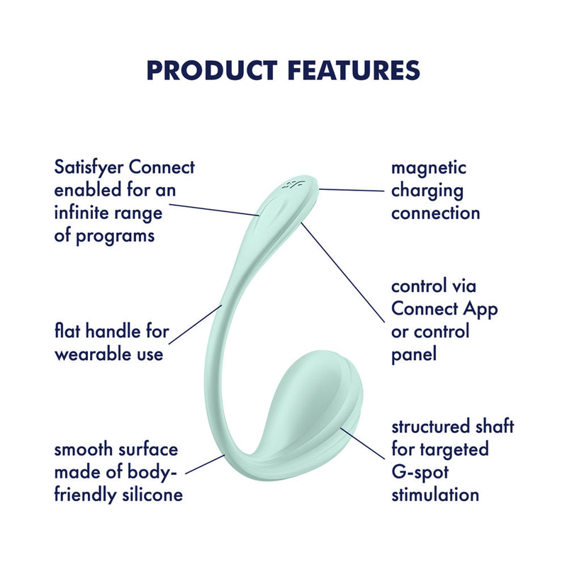 Satisfyer Smooth Petal - Mint