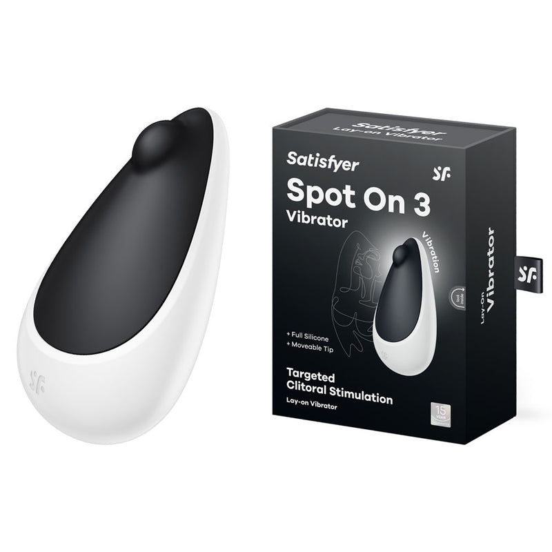 Satisfyer Spot On 3 - Black USB Rechargeable Stimulator