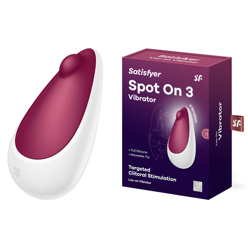 Satisfyer Spot On 3 - Berry USB Rechargeable Stimulator