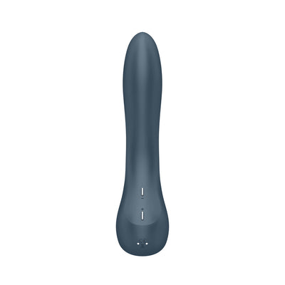 Satisfyer G-Spot Wave 4 - Dark Blue 21 cm USB Rechargeable Vibrator with Robotic G-Spot Stimulation