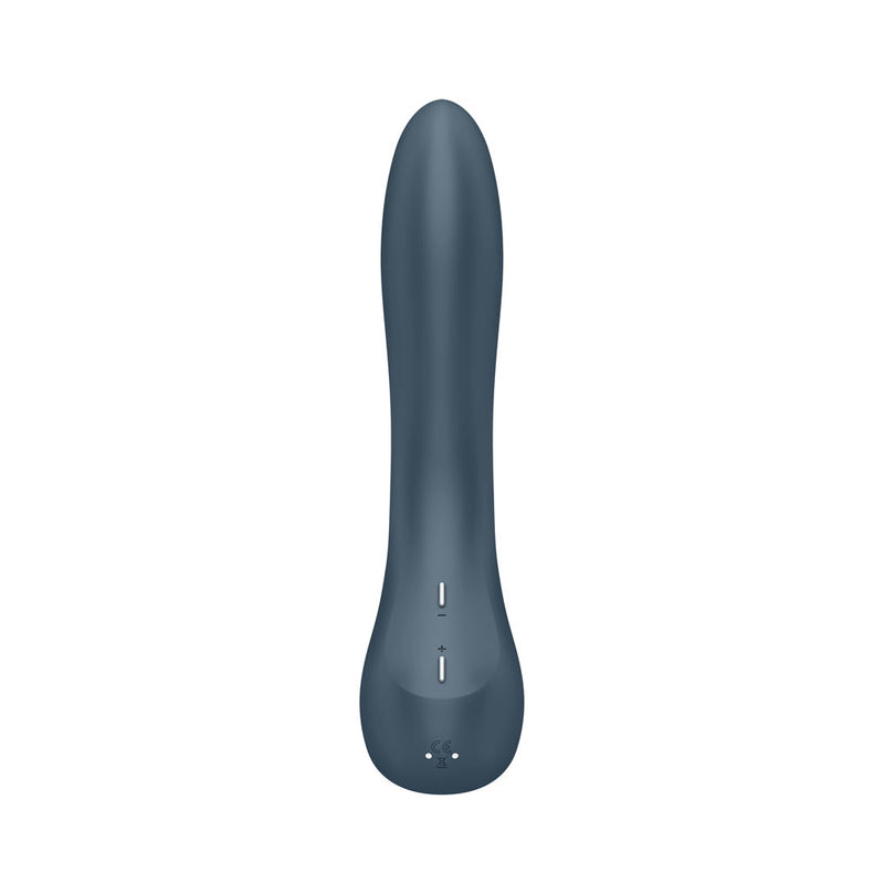 Satisfyer G-Spot Wave 4 - Dark Blue 21 cm USB Rechargeable Vibrator with Robotic G-Spot Stimulation