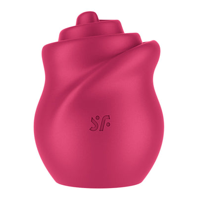 Satisfyer Tongue Twister - Pink USB Rechargeable Stimulator