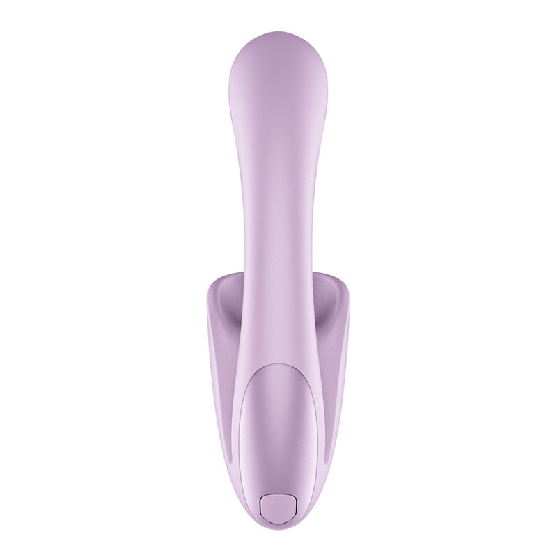 Satisfyer Tongue Expert - Violet 18 cm USB Rechargeable Vibrator with Flicking Clit Stimulator