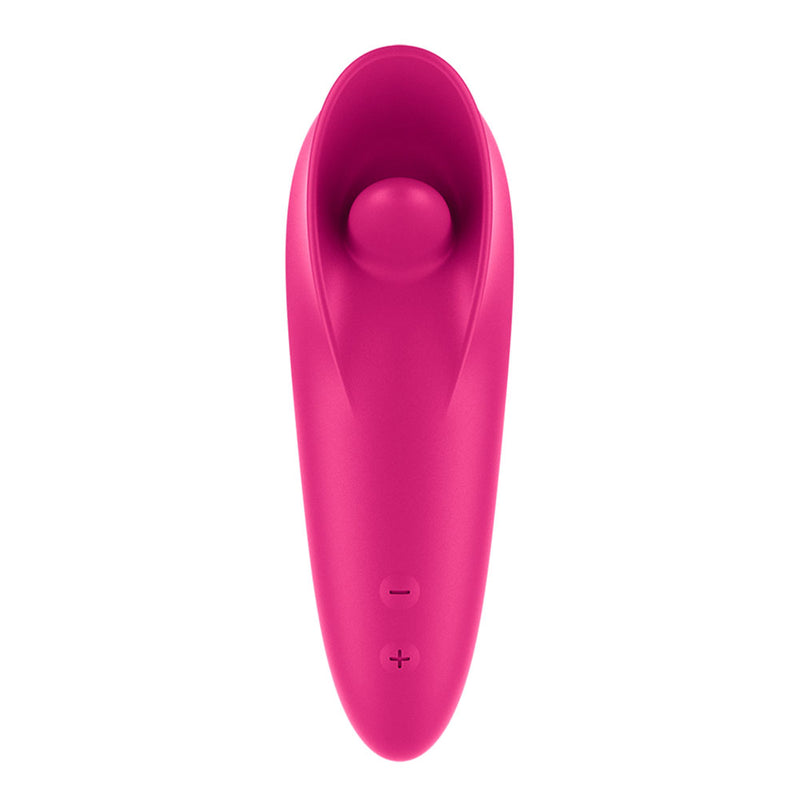Satisfyer Tongue Master - Pink 14.4 cm USB Rechargeable Flicking Clitoral Stimulator