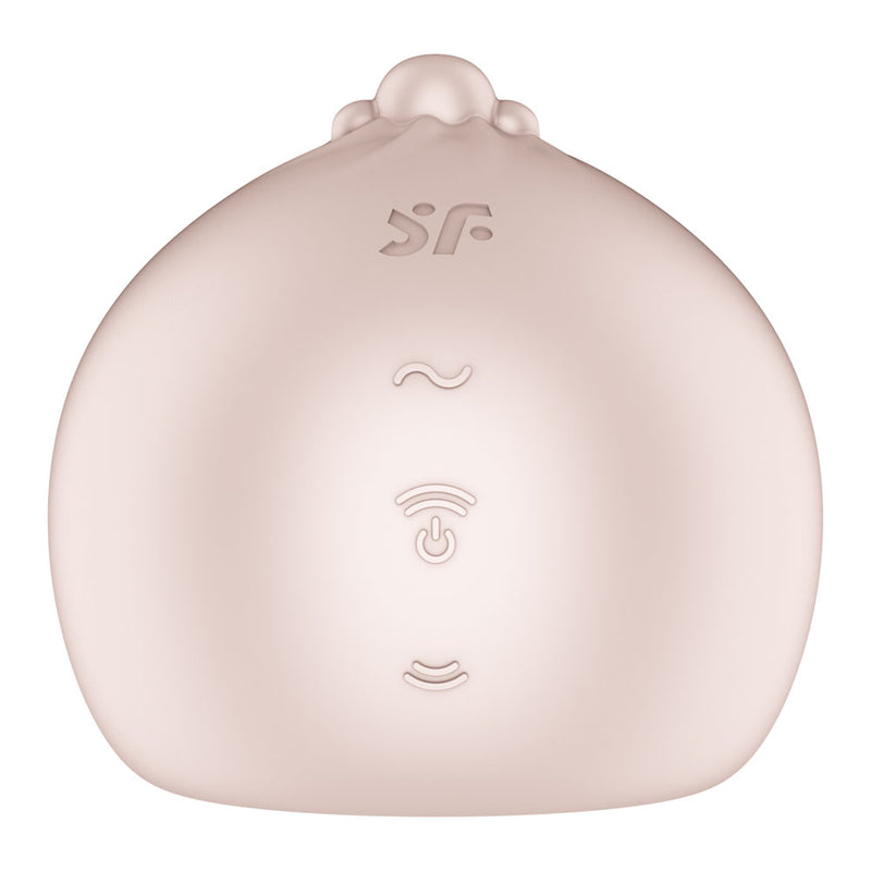 Satisfyer Mochi - Beige - Beige USB Rechargeable Air Pulse Stimulator