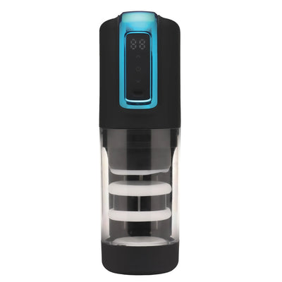 LoveBotz The Milker Roto-Stroke - USB Rechargeable Thrusting & Rotating Male Masturbator