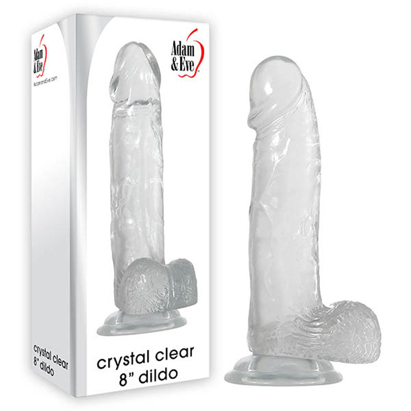 Adam & Eve Crystal Clear 8&