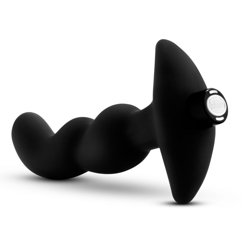 Anal Adventures Platinum Vibrating Prostate Massager 03 - Black USB Rechargeable 15.2 cm Prostate Massager