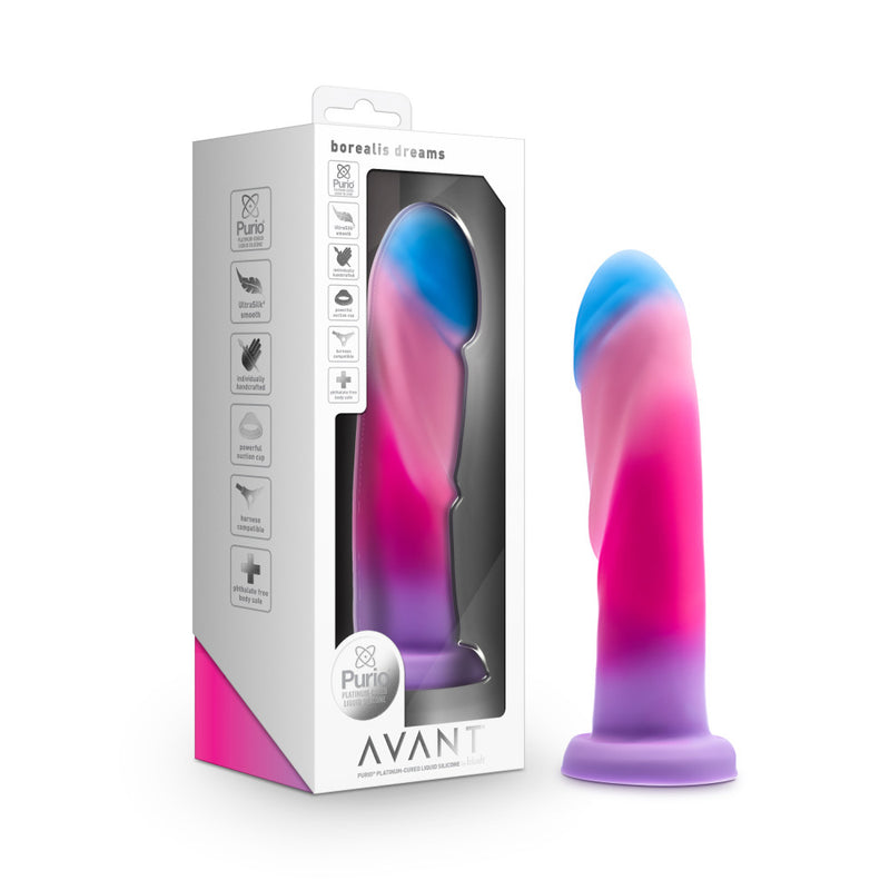 Avant - Borealis Dreams - Cotton Candy Coloured 19.7 cm Dildo