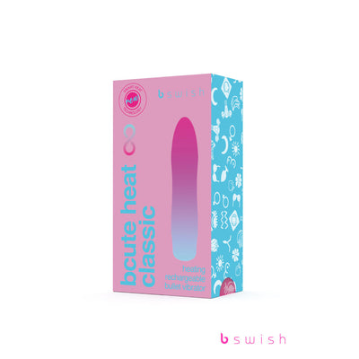 Bcute Infinite Heat Classic - Sunset Pink - Pink 10 cm USB Rechargeable Vibrator