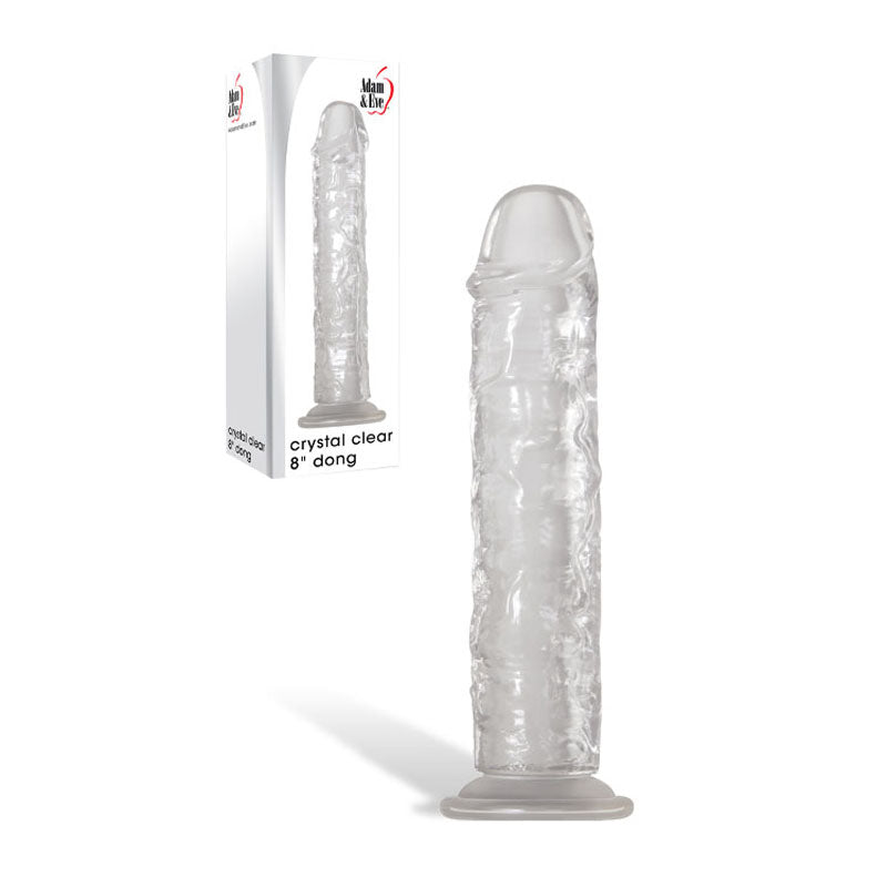 Adam & Eve Crystal Clear 8&