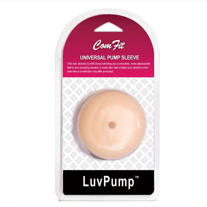 LuvPump ComFit Universal Pump Sleeve - Flesh - Flesh Vagina Universal Penis Pump Sleeve