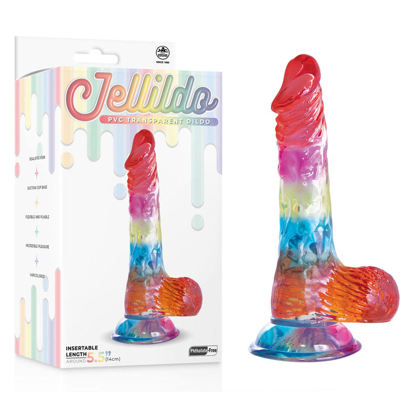 Jellido 14cm Dildo - Clear Coloured 14 cm Dildo