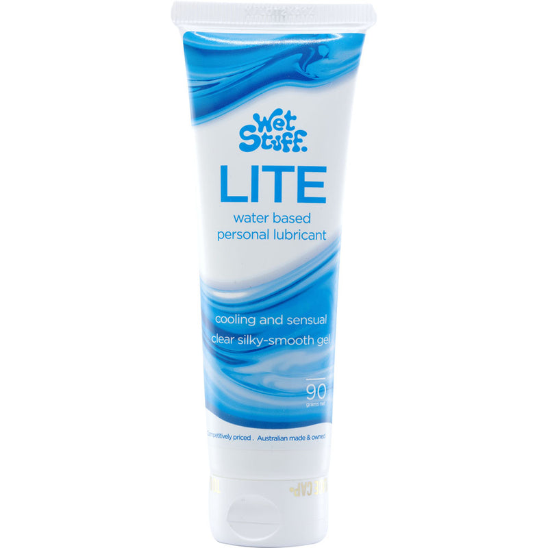 Wet Stuff Lite - 90g Tube - Water Based Lubricant - 90 gram Tube