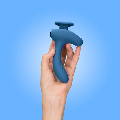 JimmyJane Solis Kyrios - Blue USB Rechargeable Prostate Massager with Remote