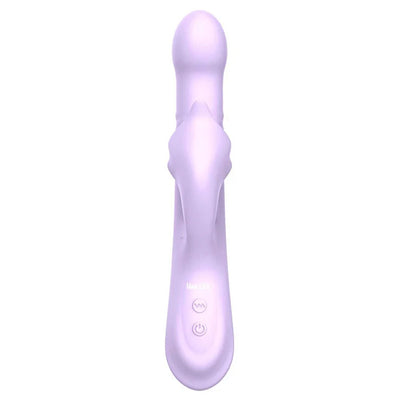 Adam & Eve EVES THROBBER - Lilac 25.4 cm USB Rechargeable Pulsating Rabbit Vibrator