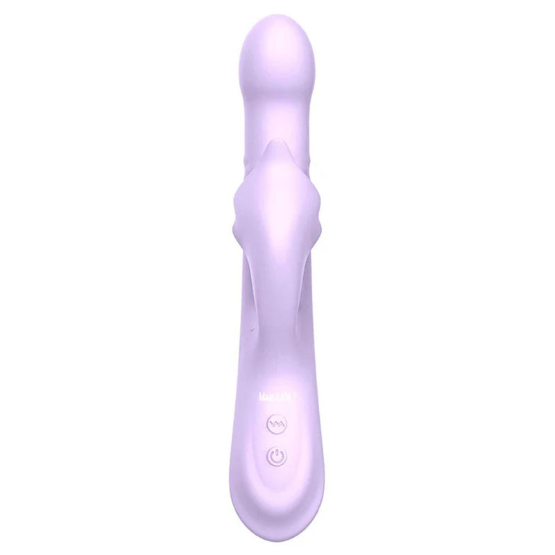 Adam & Eve EVES THROBBER - Lilac 25.4 cm USB Rechargeable Pulsating Rabbit Vibrator