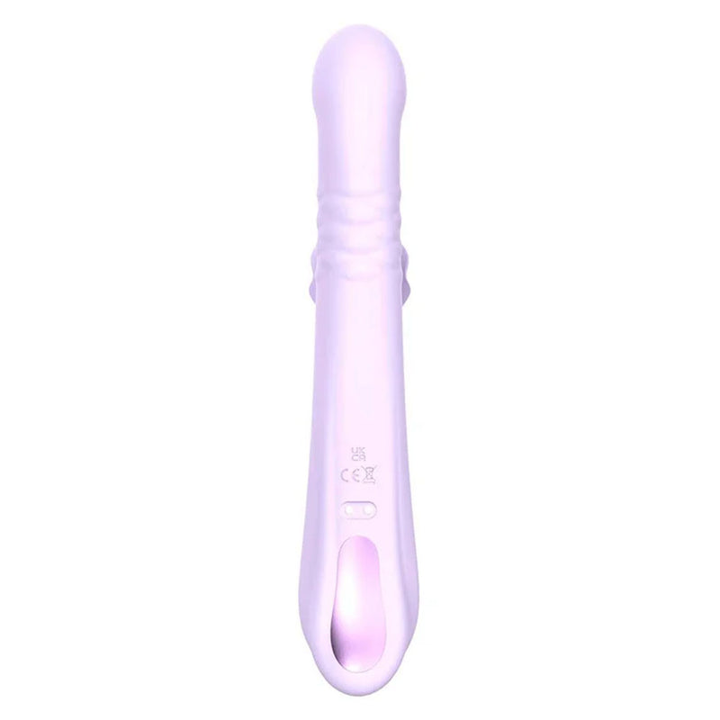 Adam & Eve EVES THROBBER - Lilac 25.4 cm USB Rechargeable Pulsating Rabbit Vibrator