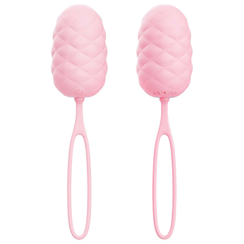 Adam & Eve PILLOW TALK EGG - Pink USB Rechargeable Vibrating Egg with Wireless Remote Control