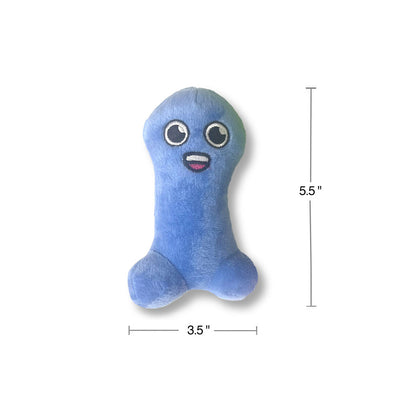 Suck A Bag Of Dicks Plushy Pillows - Mini Fuzzy Dicky Plushy Pillows - Set of 5