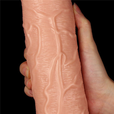 King Size 11'' Realistic Dildo - Flesh 28 cm Dong