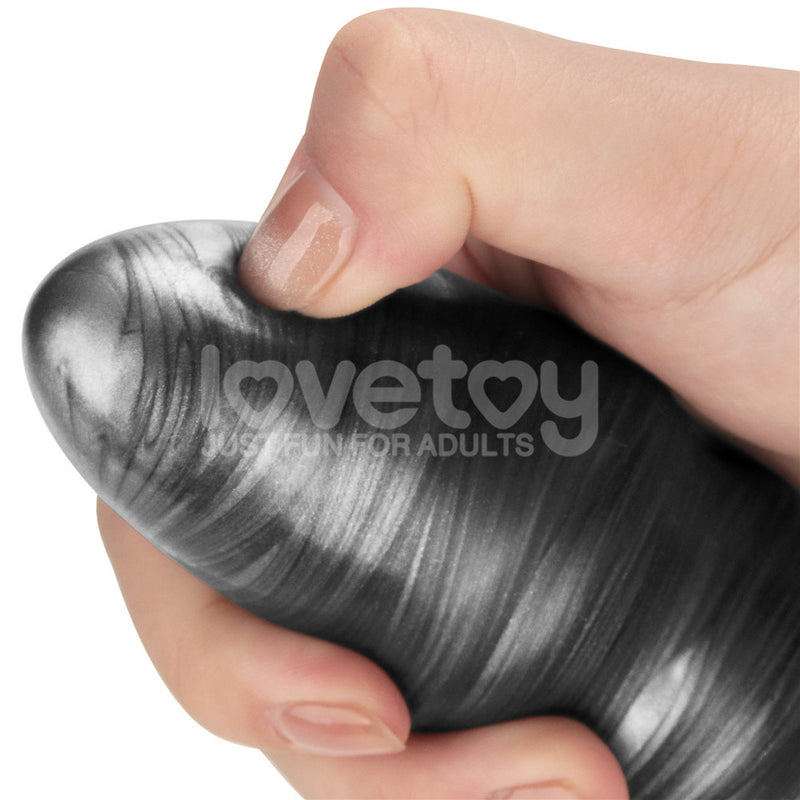 King Sized Vibrating Vibrax Slider - Grey 32.3 cm (12.5&