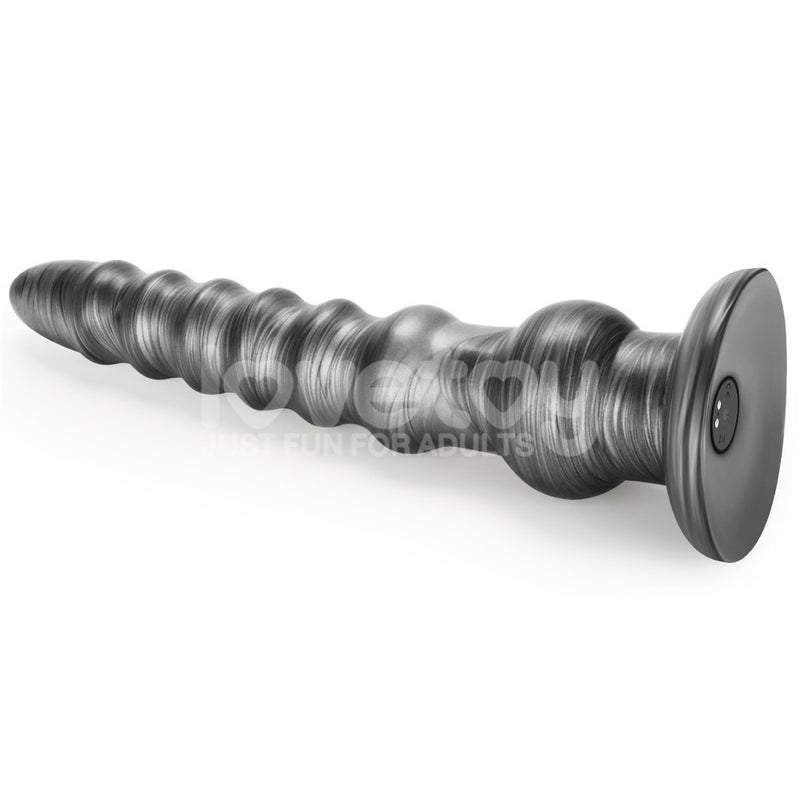 King Sized Vibrating Vibrax Slider - Grey 32.3 cm (12.5&