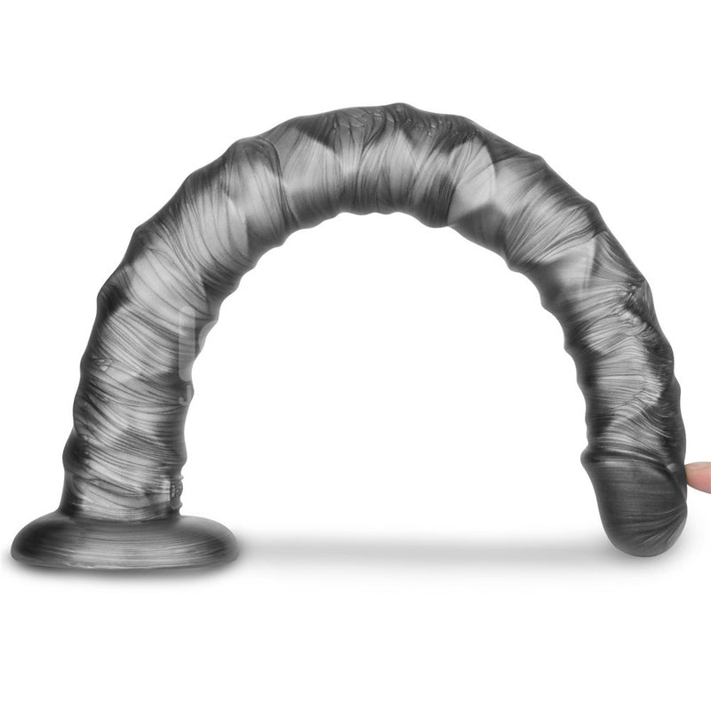 King Sized Vibrating Vibrax Slider - Grey 40.8 cm (16&