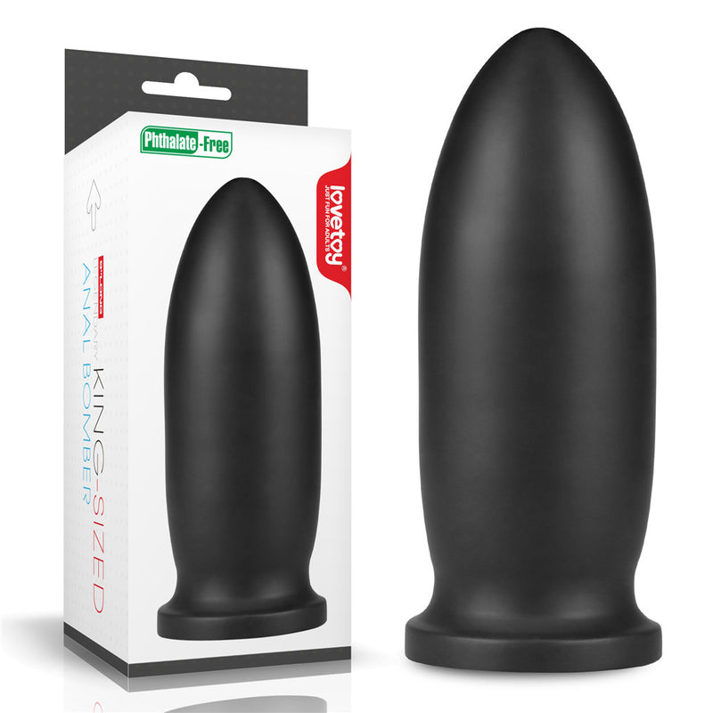 King Sized Anal Bomber - Black 23 cm (9&