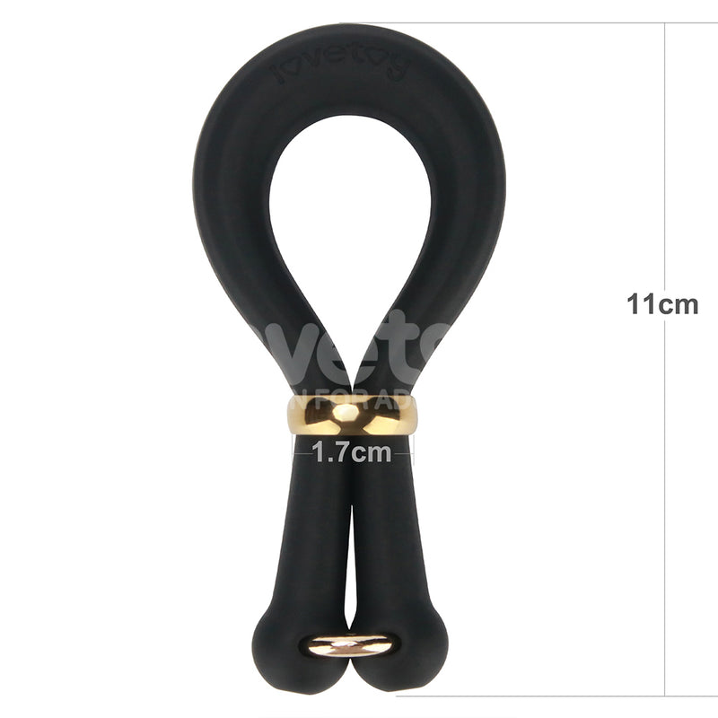 Pinnacle Pro Anyfit Stretcher - Black Adjustable Cock Ring