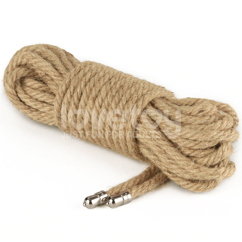 Rebellion Reign Hemp Bondage Rope - Rustic - Rustic Bondage Rope - 10 metre length