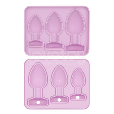 Jokes & Parties Butt Plug Silicone Ice Tray - Novelty Ice Tray