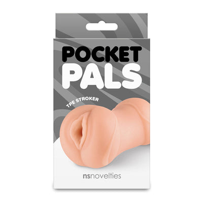 Pocket Pals Vagina Stroker - Tan - Tan Vagina Stroker