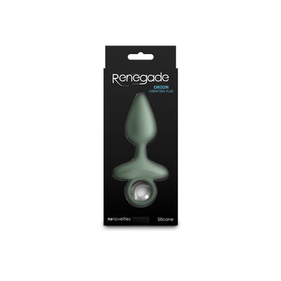 Renegade Orion - Sage - Green 13 cm USB Rechargeable Vibrating Butt Plug