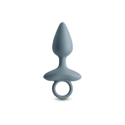 Renegade Orion - Grey - Grey 13 cm USB Rechargeable Vibrating Butt Plug