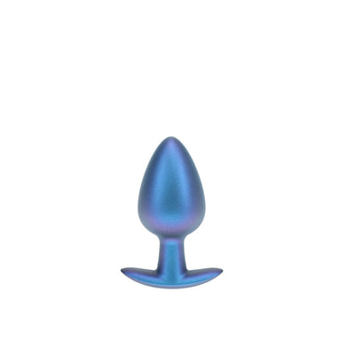 OUCH! Anal Plug - Large - Metallic Blue - Metallic Blue 8.9 cm Large Butt Plug