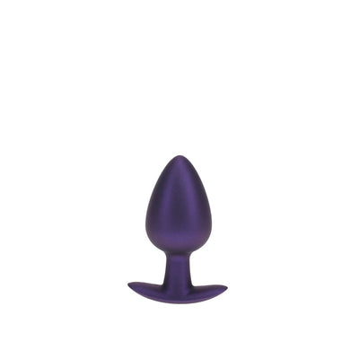 OUCH! Anal Plug - Large - Metallic Purple - Metallic Purple 8.9 cm Large Butt Plug