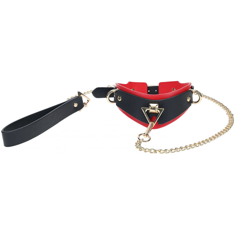 OUCH! Milan Collection - Collar with Leash