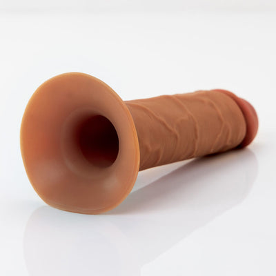 FX Elite 8'' Silicone Hollow Strap-On - Tan - Tan 20 cm Hollow Strap-On
