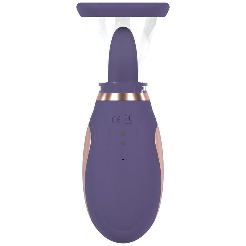 PUMPED Enhance Auto Vulva & Brest Pump - Purple - Purple USB Rechargeable Ladies Pump