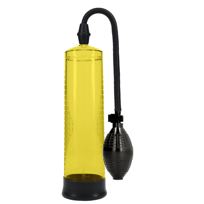 PUMPED Basic Pump 1 - Yellow - Yellow Penis Pump