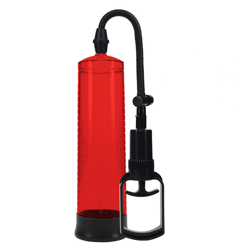 PUMPED Basic Pump 2 - Red - Red Penis Pump