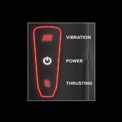 PDX Elite Milk Me Hotter - USB Rechargeable Thrusting Heating & Vibrating Auto Stroker