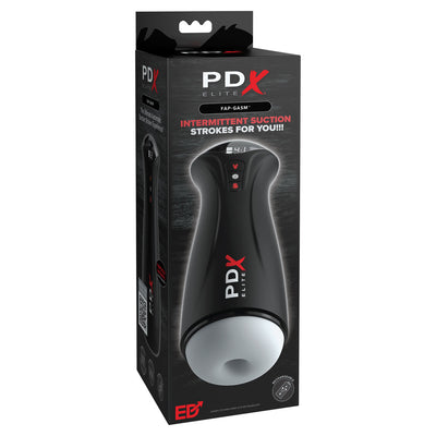 PDX Elite Fuck-Gasm - Flesh - USB Rechargeable Sucking & Vibrating Auto Stroker