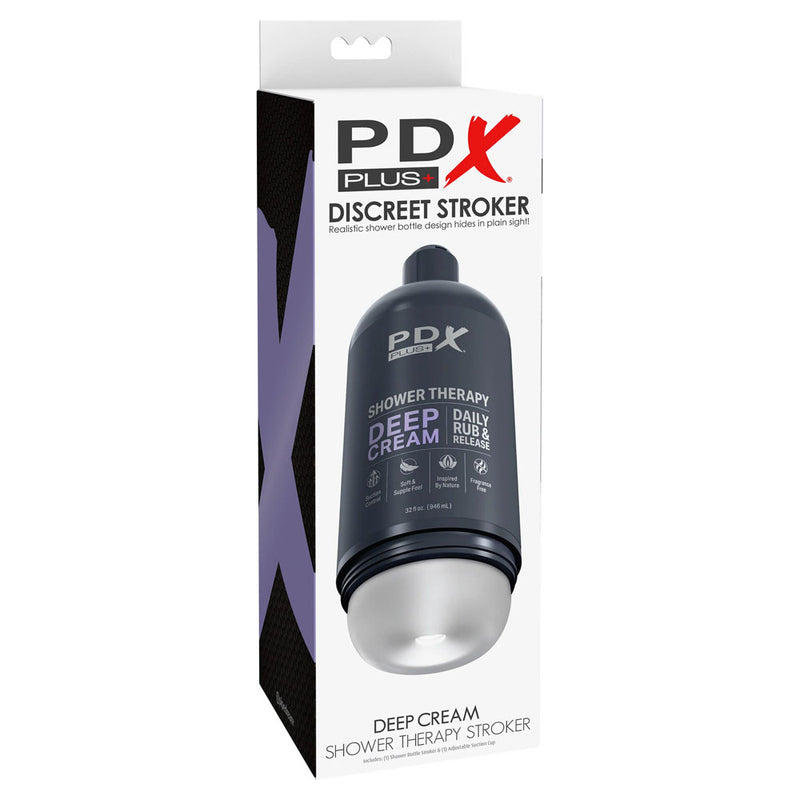 PDX Plus Shower Therapy - Deep Cream - Frosted