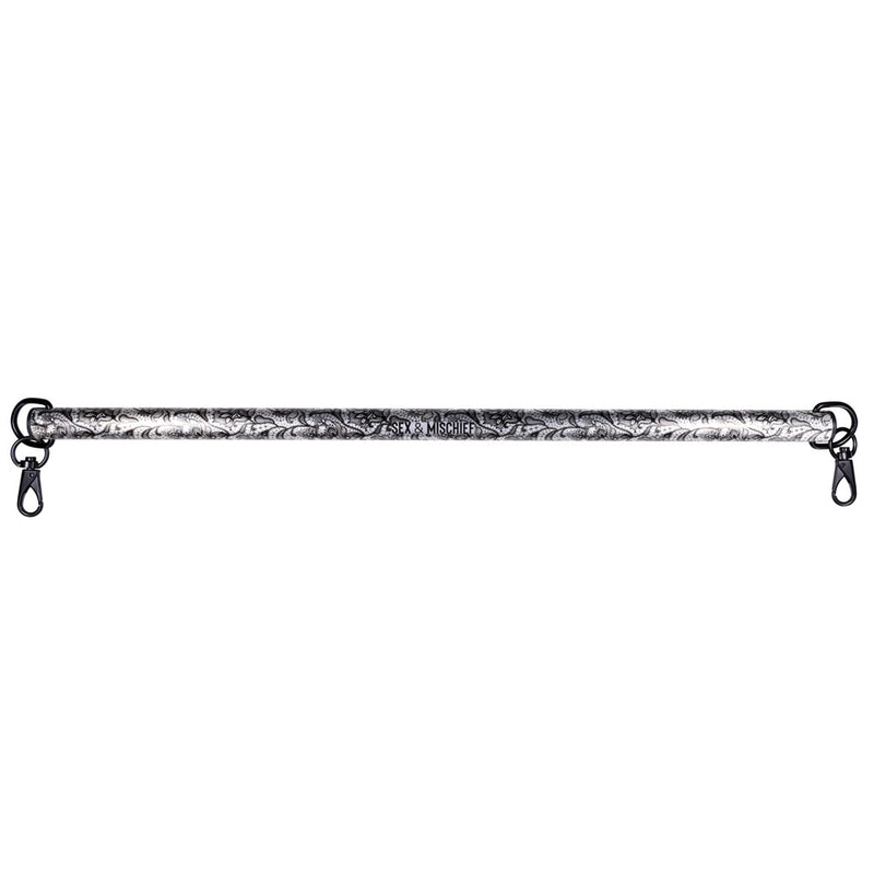 Sex & Mischief Lace Spreader Bar - Aluminium Restraint Bar