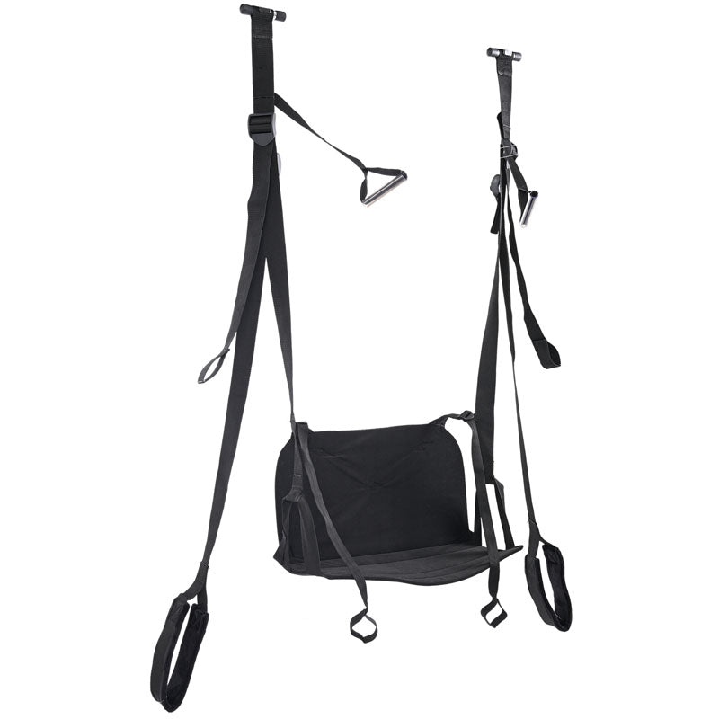 Pivot Deluxe Door Jam Sex Sling - Black Door Swing