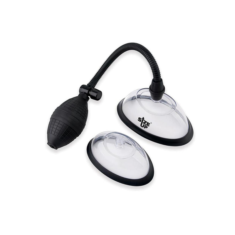 Size Up Classic Pussy Pump with 2 Chambers - Vagina Pump with 2 Interchangeable Chambers